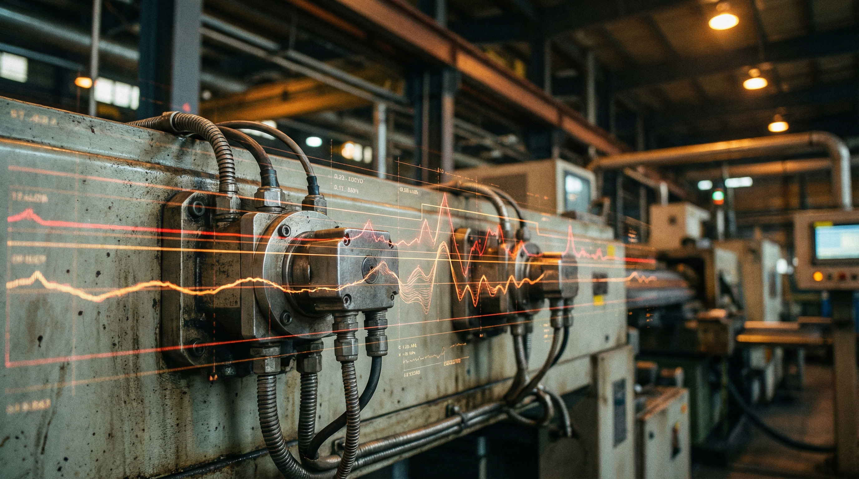 Visualisierung fehlausgerichteter Sensordatenströme über Fertigungssysteme hinweg