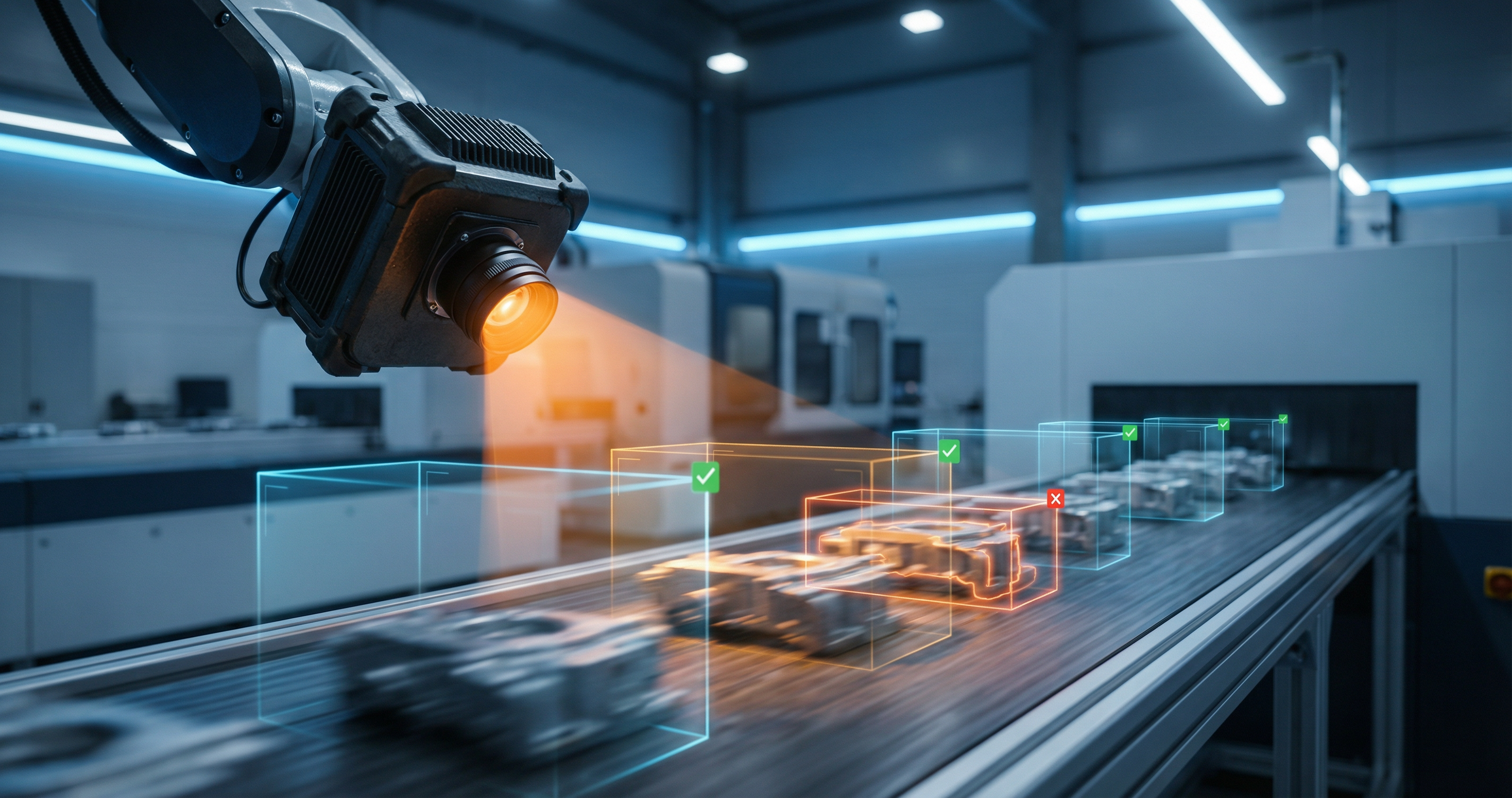 Visuelle Qualitätsprüfung mit KI: Wenn Menschen nicht schnell genug sehen